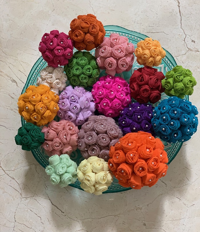 Paper Flower Balls